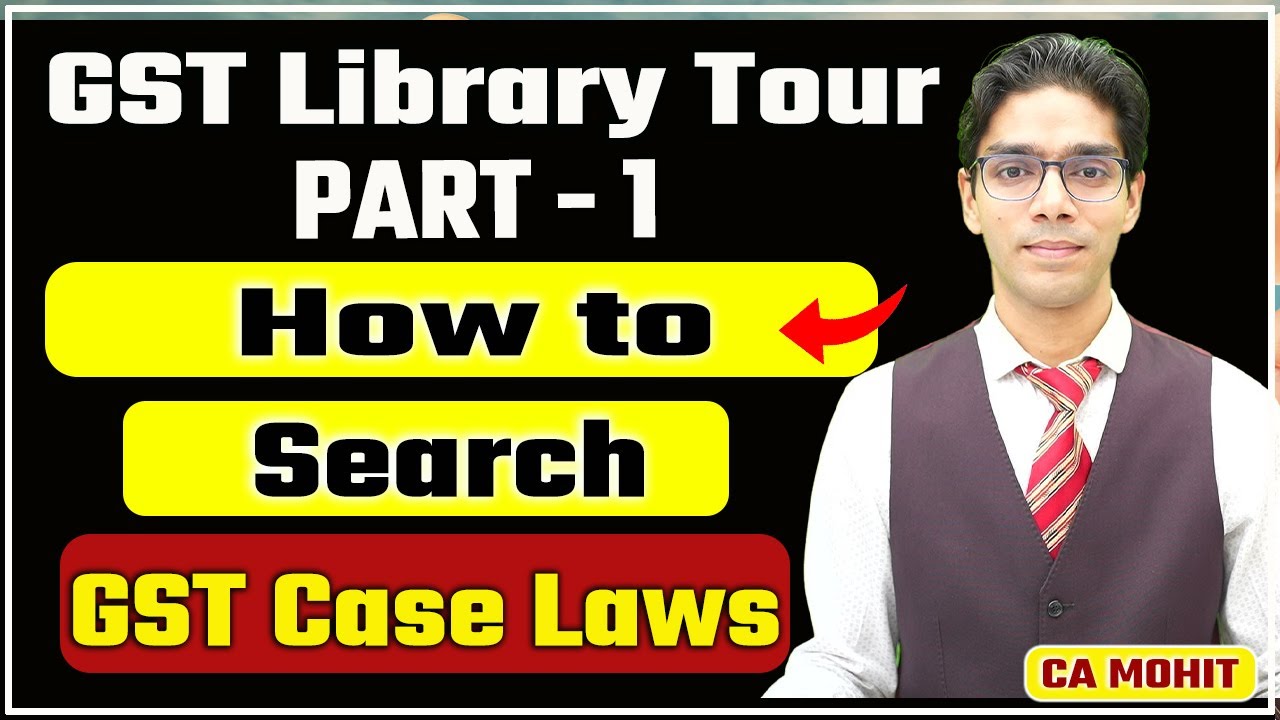 GST Library Tour (Part 1) | How to Search Case Laws? | TaxGPT | TaxReply