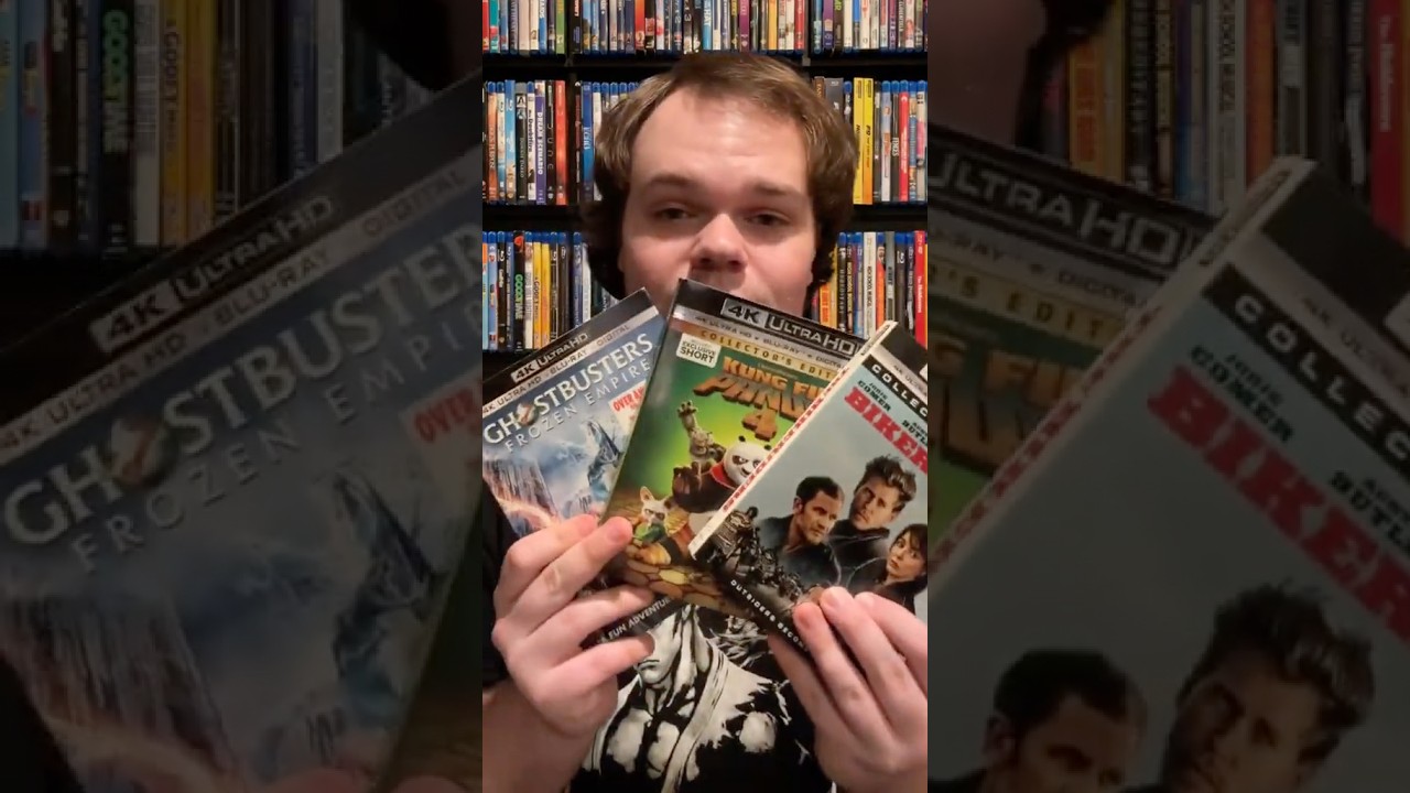 New Movie Den Pickups! Spencer, Kung Fu Panda 4, The Bikeriders, Ghostbusters Frozen Empire 