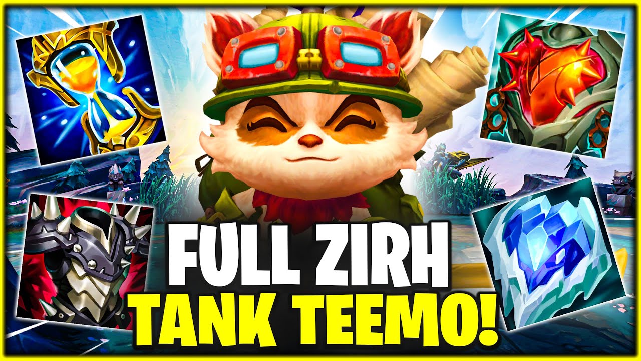 400 ZIRH TANK TEEMO MAX HASAR ATSA KOMİK OLMAZ MIYDI😄