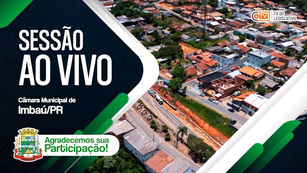 Sessão da camara municipal de imbau.