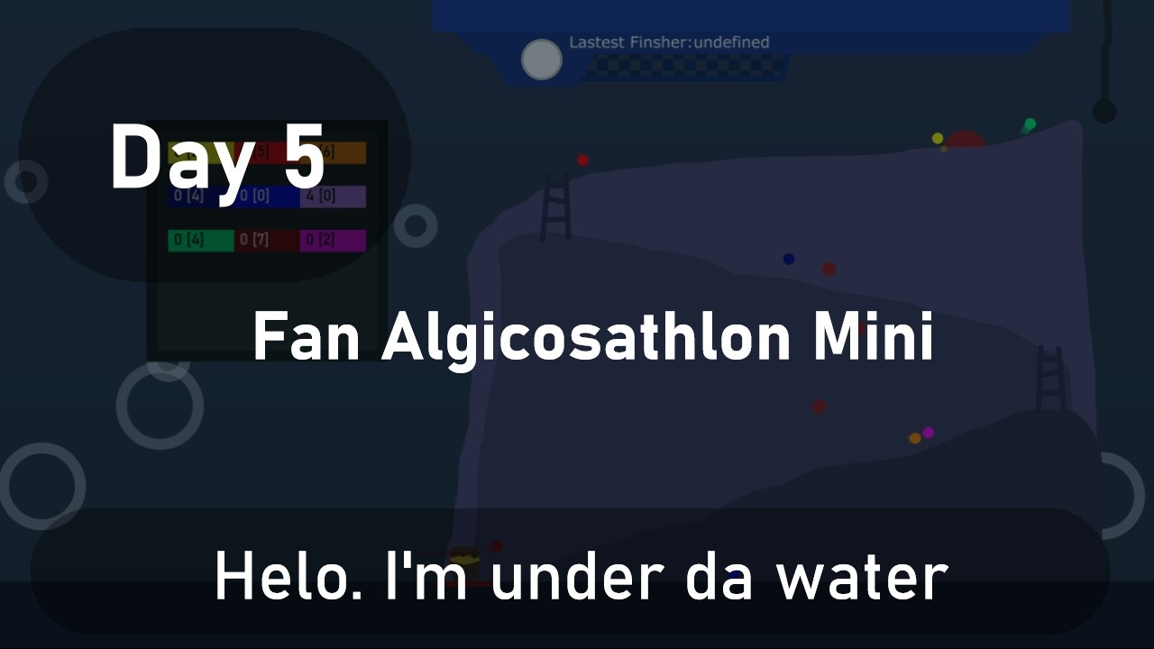 Fan Algicosathlon Mini Day 5