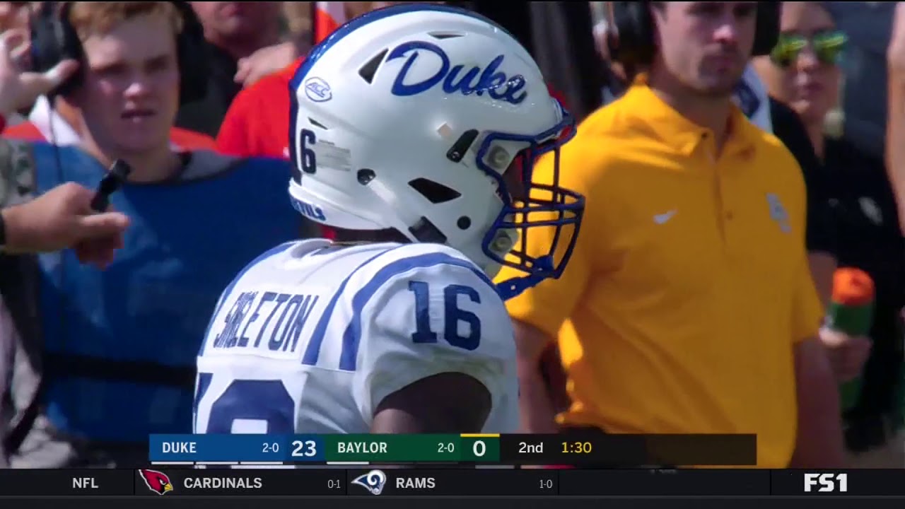 2018 Week 3 Baylor vs Duke in 19 minutes