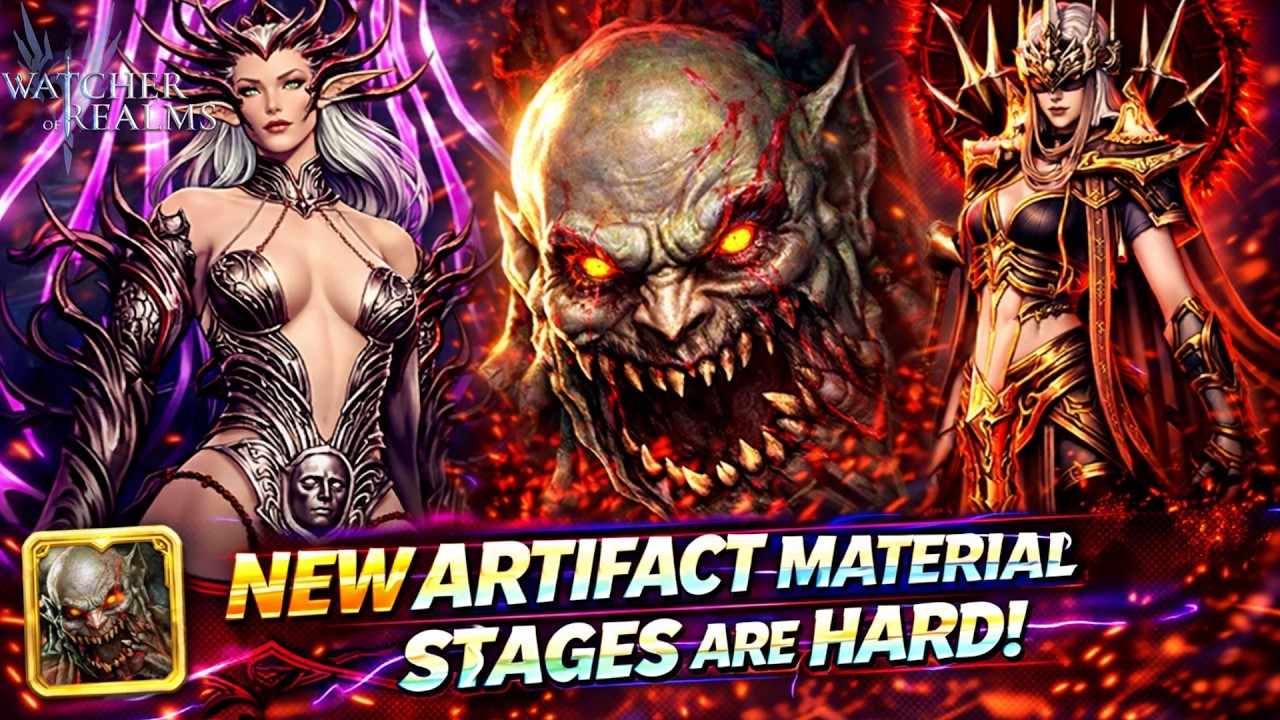 Gretchen & Violetta MUST PULLS? | NEW Artifact Material Raid Stages Guide | Watcher of Realms