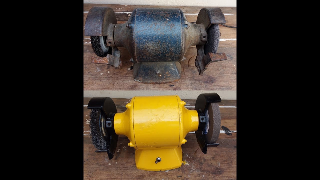 Restauração Moto Esmeril - Bench Grinder Restoration