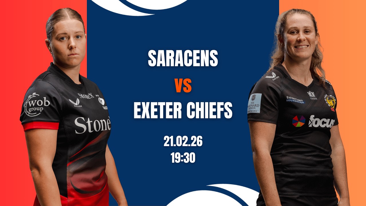 LIVE Premiership Women's Rugby | Saracens vs Exeter Chiefs