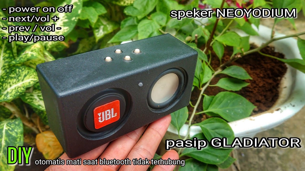 DIY bluetooth speaker Neodynium Magnet , Pasif  BASS Radiator