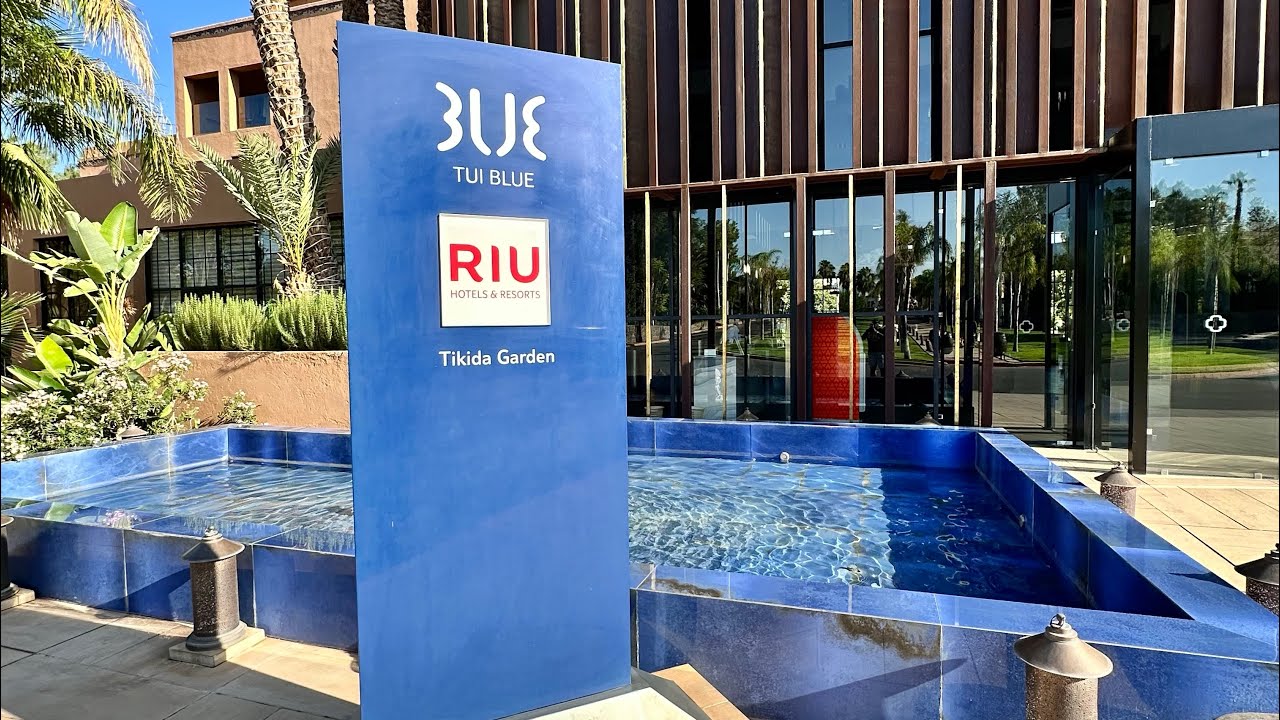 TUI BLU Tikida Garden Hotel — Марракеш, Марокко 🇲🇦 Полная пешеходная экскурсия в формате 4K