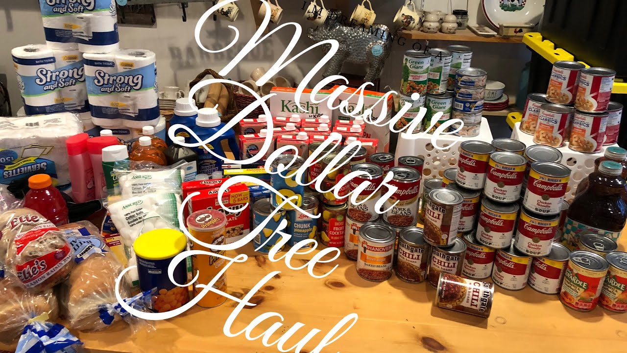 DOLLAR TREE  FOOD HAUL  | WAYS TO SAVE