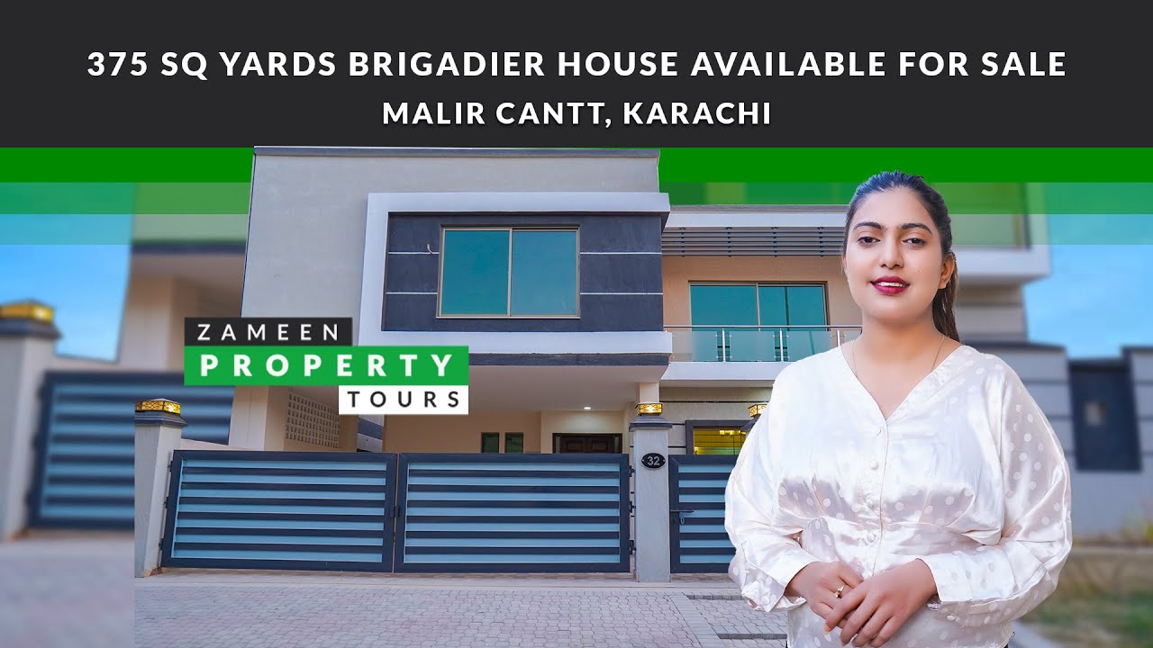Zameen Property Tours - Brand New Brigadier House For Sale In Sector J Askari 5 Malir Cantt Karachi