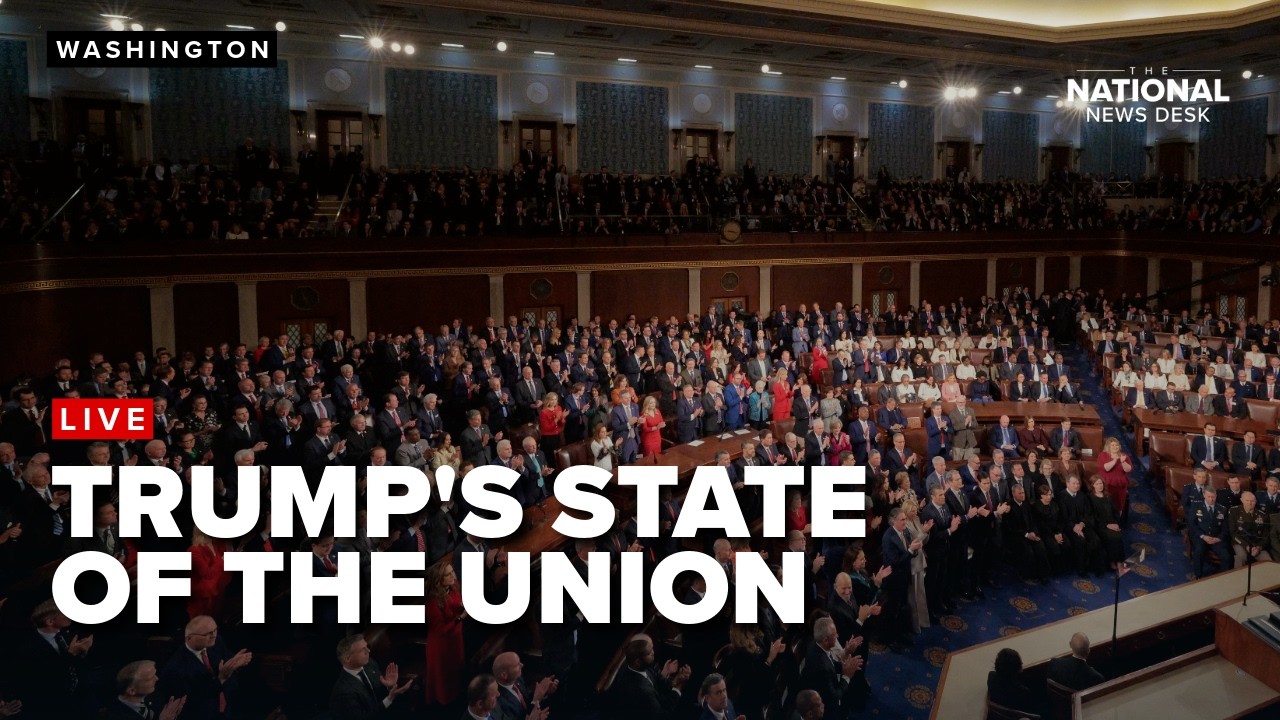 President Trump delivers the State of the Union to Congress.