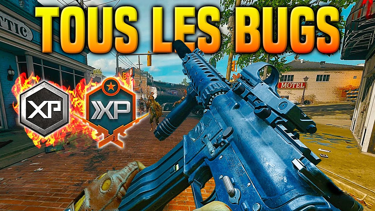 BLACK OPS 6 Zombie - TOUS les BUGS et XP GLITCH après PATCH