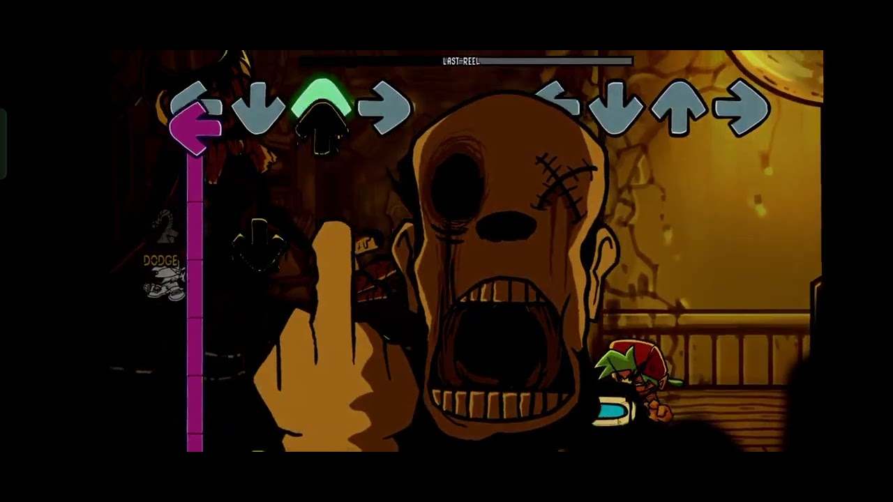 Прохожу Last reel в Friday night funkin мод indie cross