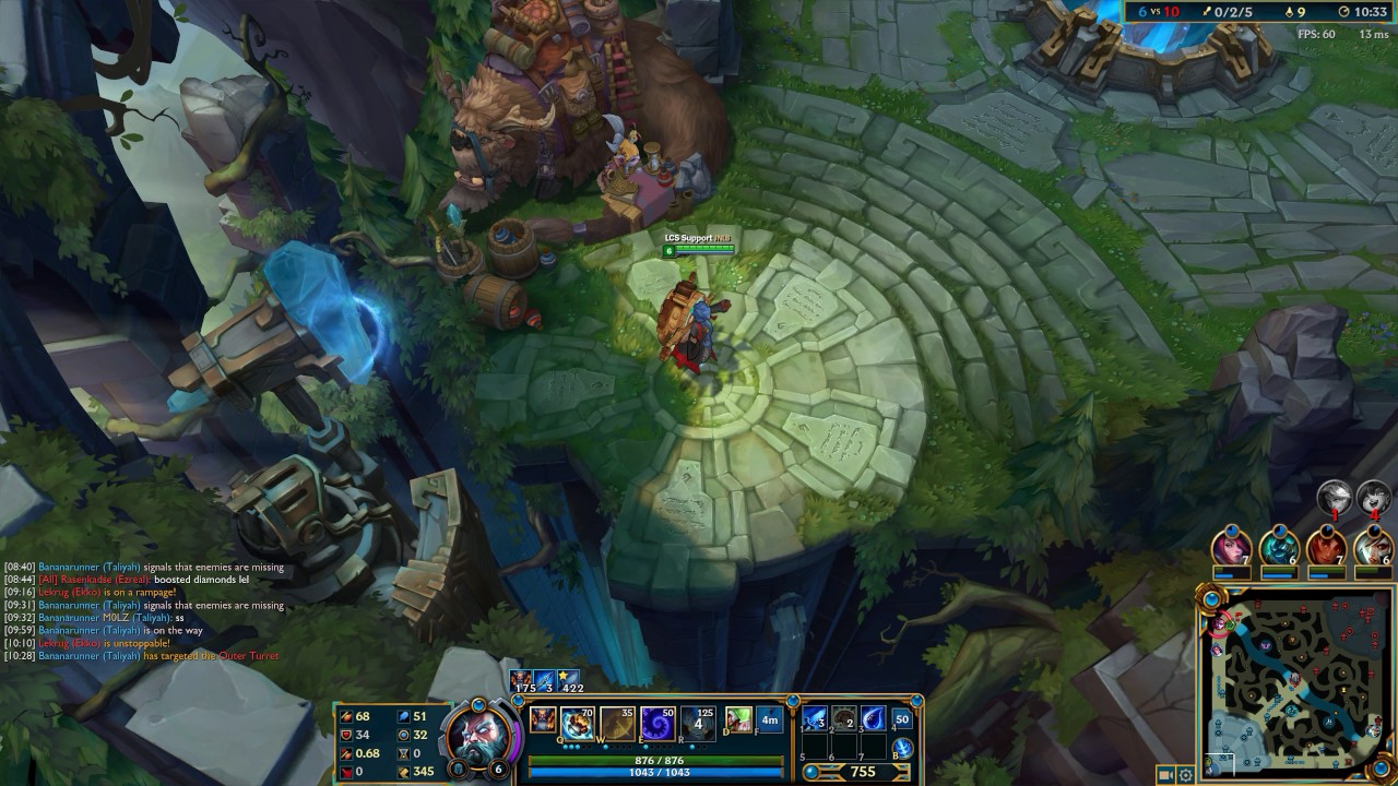 Zilean and Riven botlane Flex Ranked Patch 7.9