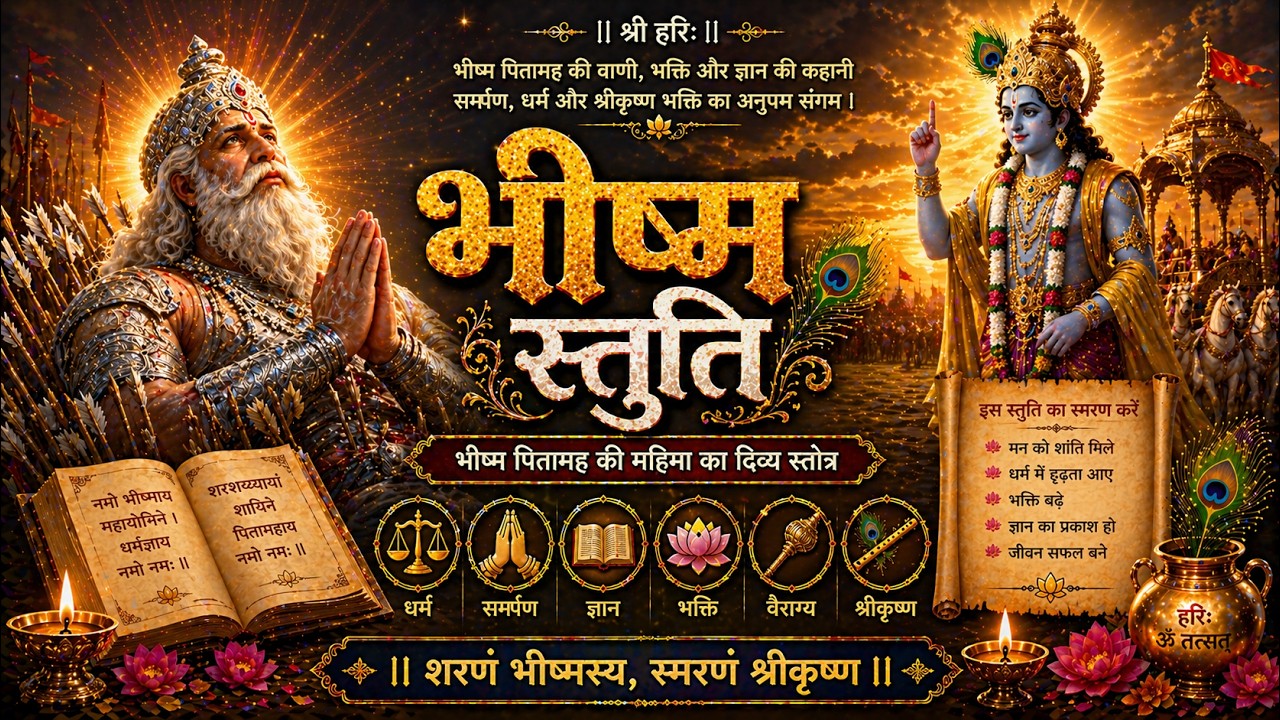 Bhagwat Katha - Bhishma Stuti By Ramesh Bhai oza