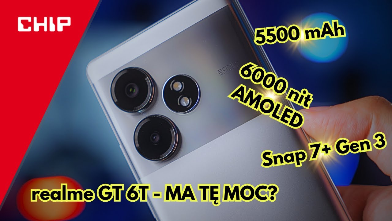 Czy to SMARTFON NA LATA? Realme GT 6T