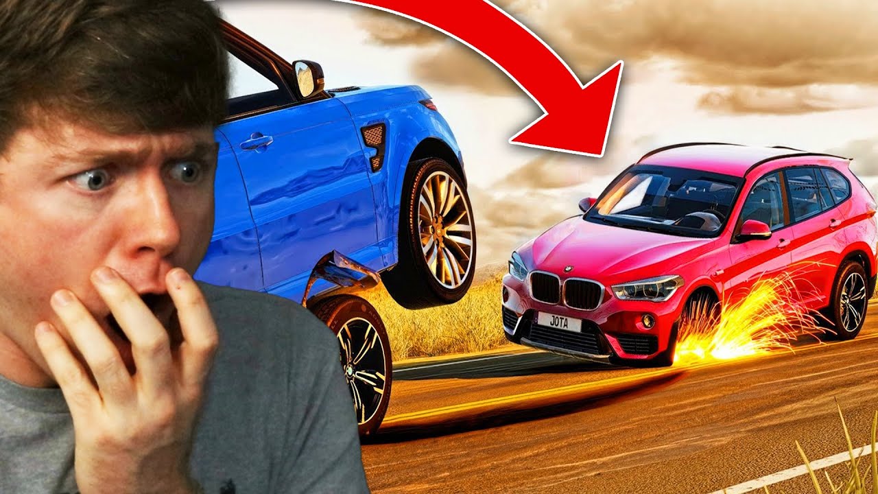 Reacting to CRAZY CAR CRASHES in BEAMNG DRIVE!