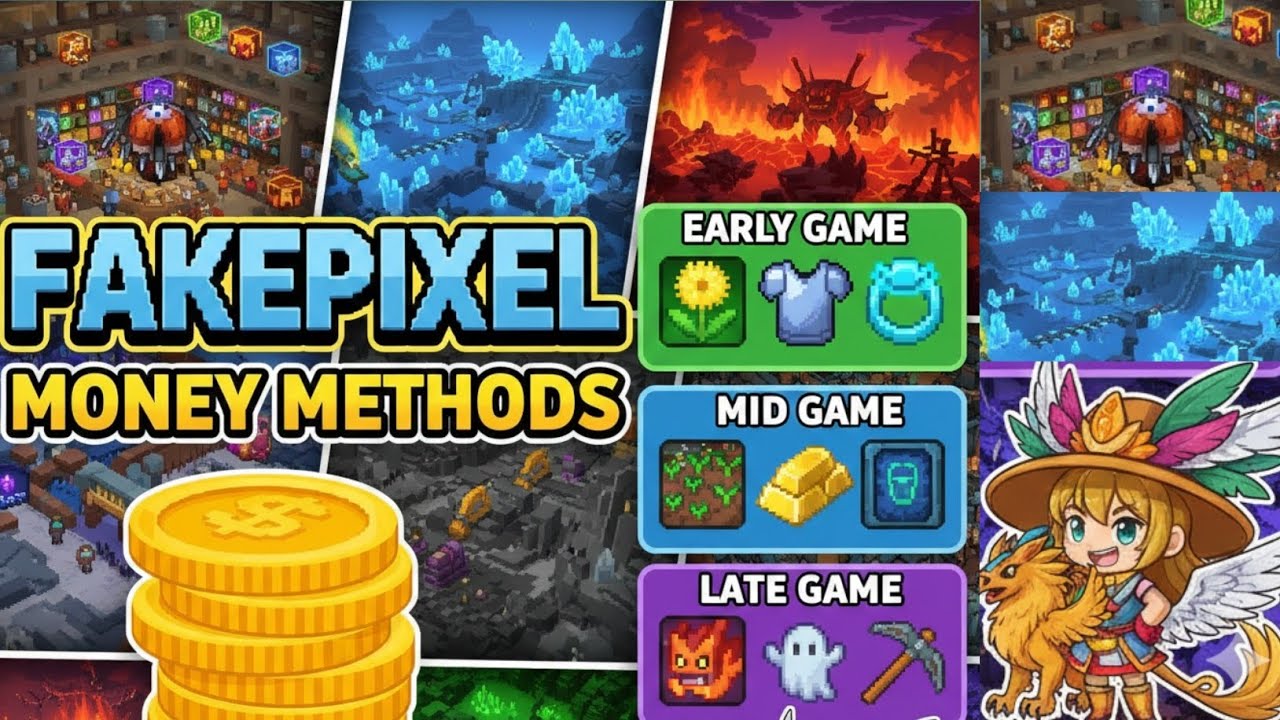 FAKEPIXEL MONEY MAKING METHODS 2026 | CH SAMAR AHMED GAMING 