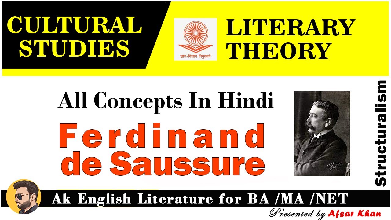 Ferdinand de Saussure | Ferdinand de Saussure In Culture Study | Ferdinand de Saussure All concepts