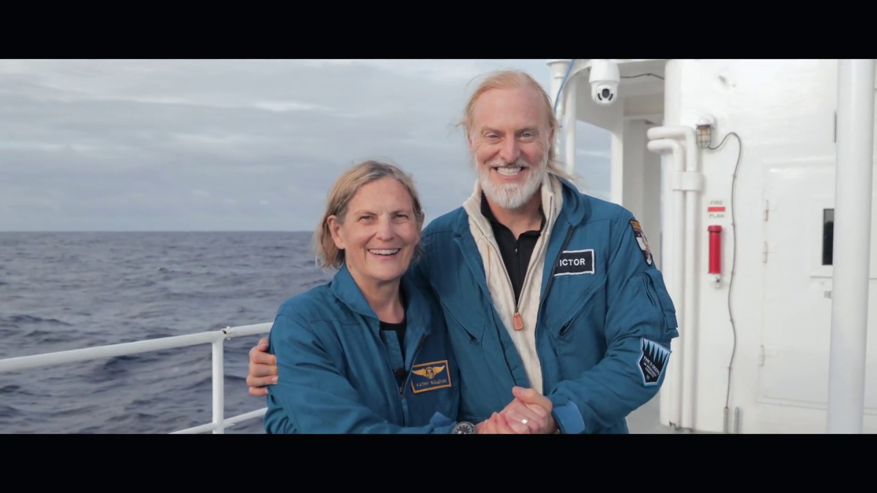 Dr Kathy Sullivan speaks to ISS astronauts after historic dive to Challenger Deep