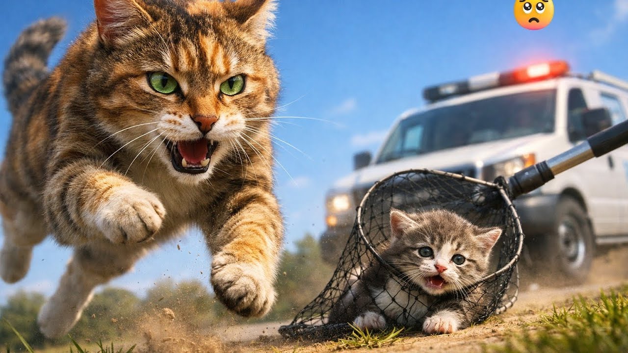 A Mother Cat’s Courage | A Heart-Touching Rescue Story 🐾🐱🛻