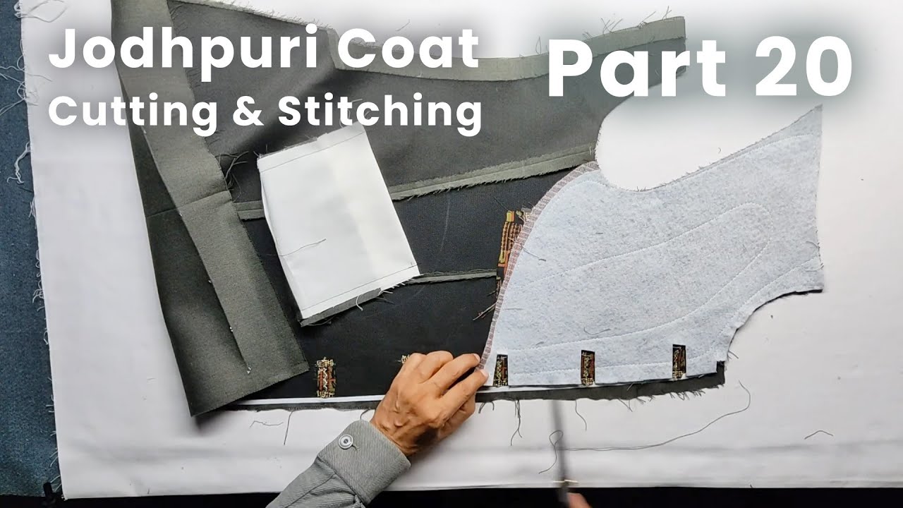 Jodhpuri suit cutting | Jodhpuri coat cutting | Prince coat cutting | Bandhgala coat cutting