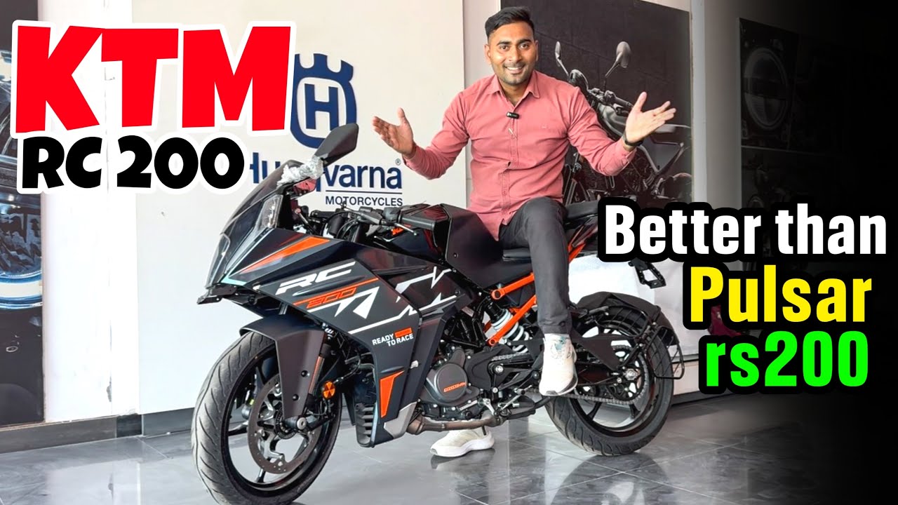 All New Ktm Rc 200 2025 Model Detail Review Better Than Bajaj pulsar rs200 ⁉️ ktm Rc200 Review