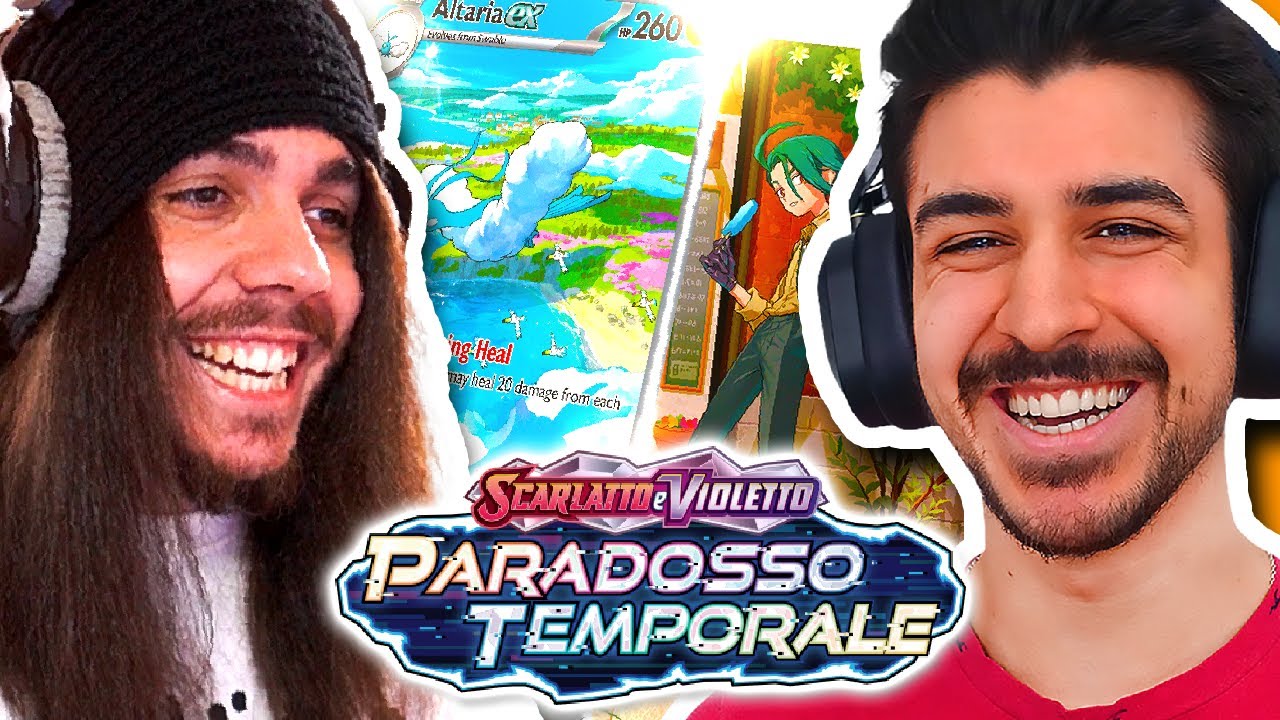 @Gravier mi ha sfidato di nuovo con Paradosso Temporale delle carte Pokémon