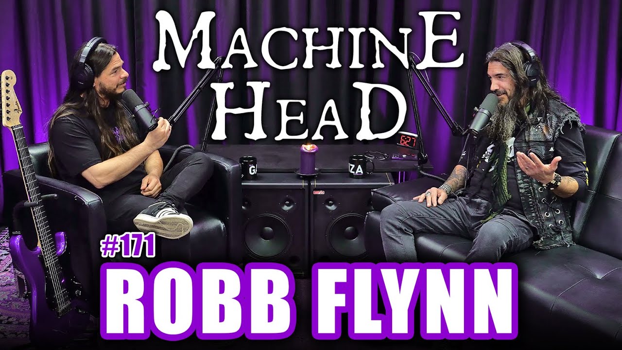 MACHINE HEAD | Robb Flynn: New Album, The Blackening & Facing Childhood Trauma | Garza Podcast 171