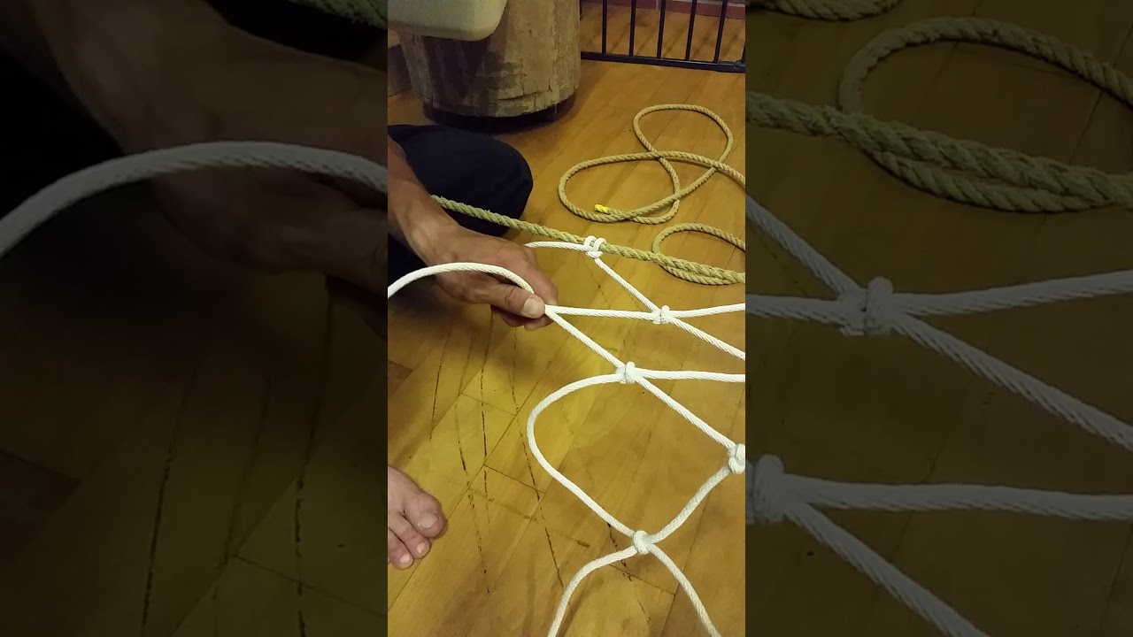 ロープワーク結び方～ハンモック～