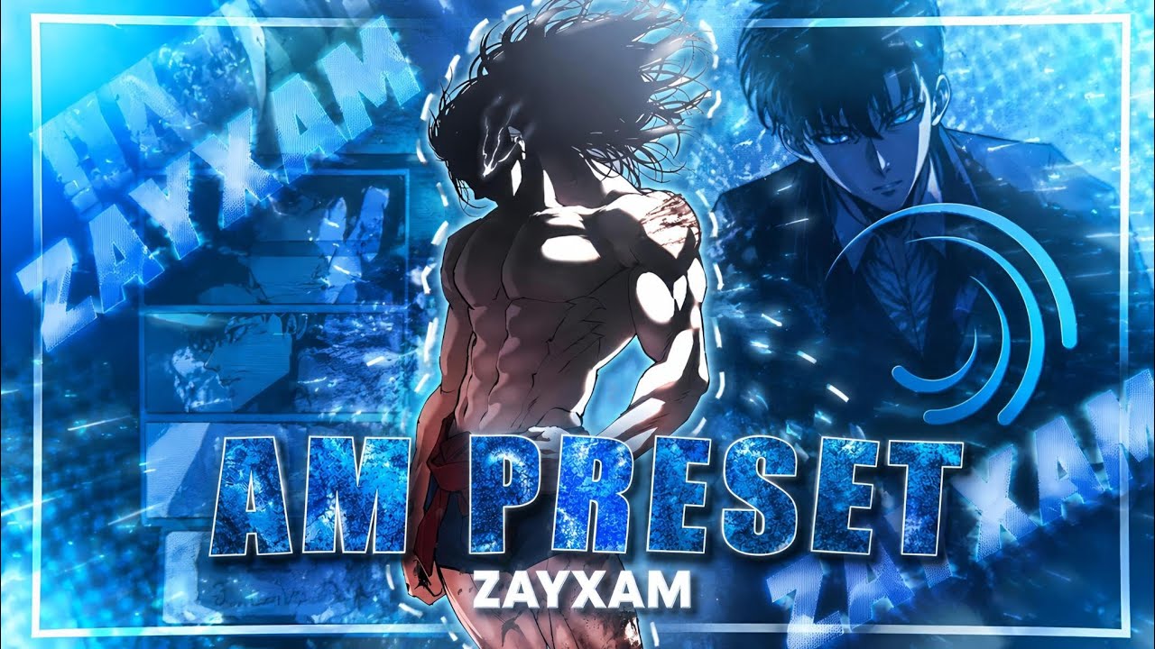 🔥 Top 4 Trending Animanga Edit Presets | Alight Motion | Zayxam