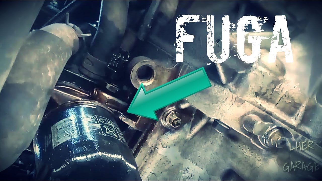 Fuga de aceite en Mazda CX7 tira por el enfriador de Aceite!  | Luis Her