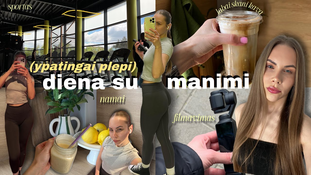(ypatingai plepi) diena su manimi - vyras su gipsu, update apie sportą, klausimas jums ir namučiai 🌼