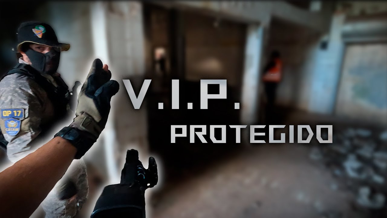 Protegendo o VIP até o último segundo | Airsoft POV