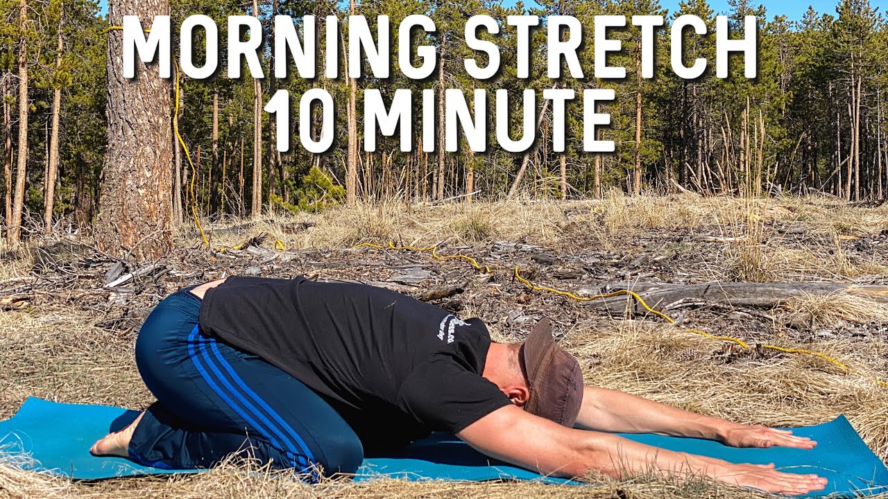 10 min Morning Yoga Stretch for Stress and Anxiety - Sean Vigue Fitness