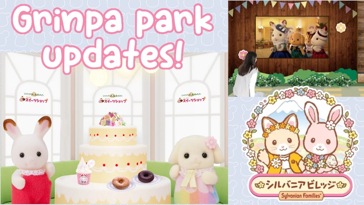 Grinpa Sylvanian Park major update! new additions for 2025 🗻🎡 ぐりんぱ シルバニアファミリー