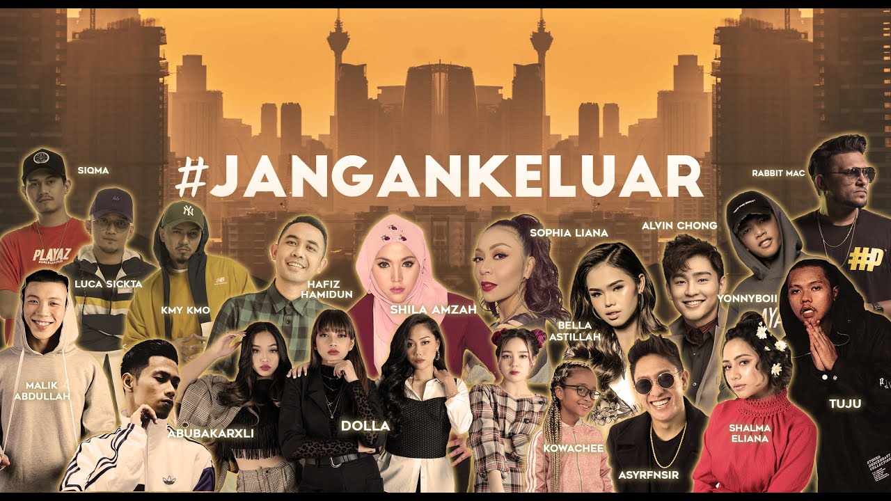 17 Various Artists – #jangankeluar (OFFICIAL MUSIC LYRIC VIDEO)