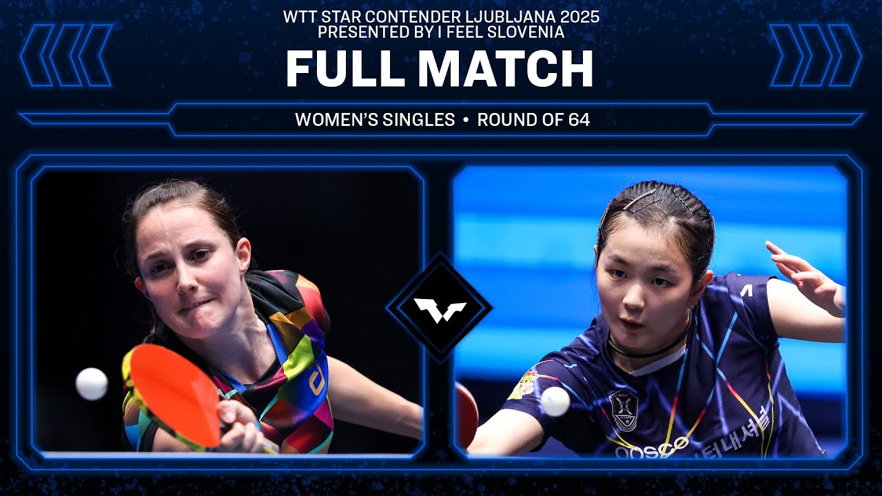 FULL MATCH | Sabine Winter vs Kim Nayeong | WS R64 | #WTTLjubljana 2025