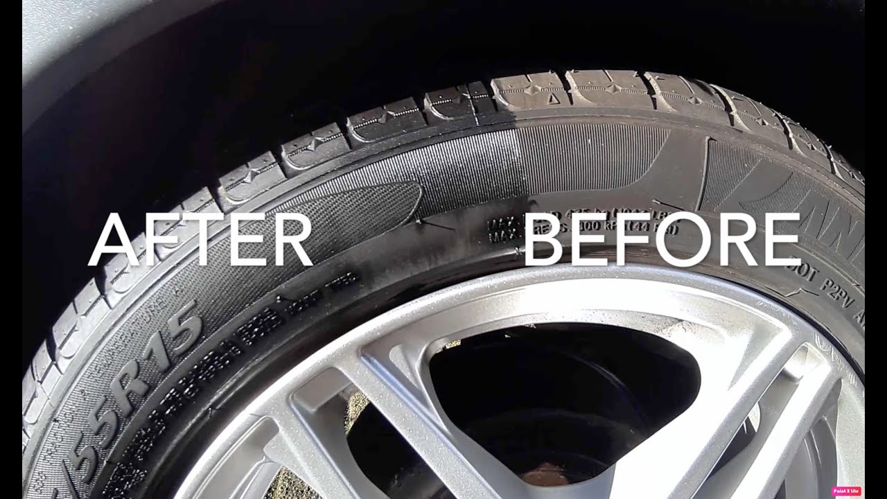 Great Lion - Black Obsidian Tire Dressing - How To - Test