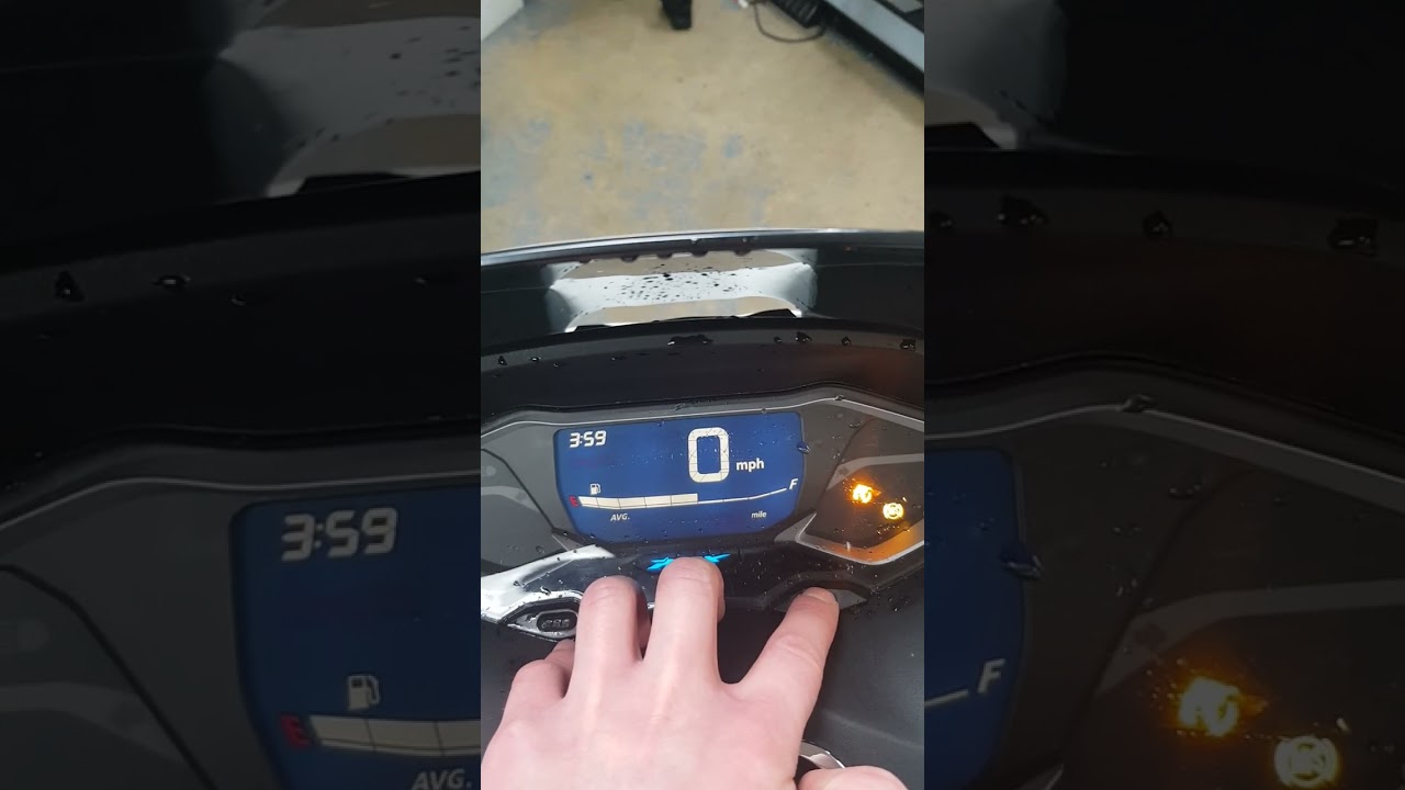 Pcx 125 service reset