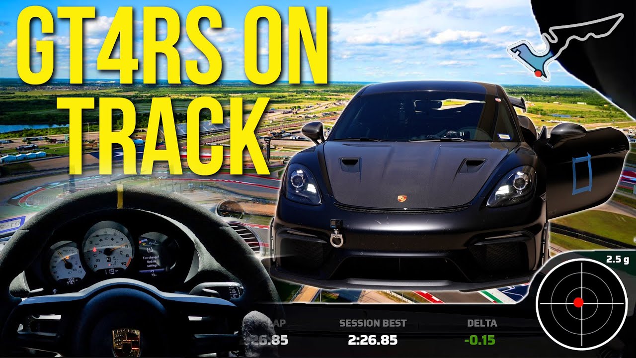 Porsche GT4RS Track Day: COTA