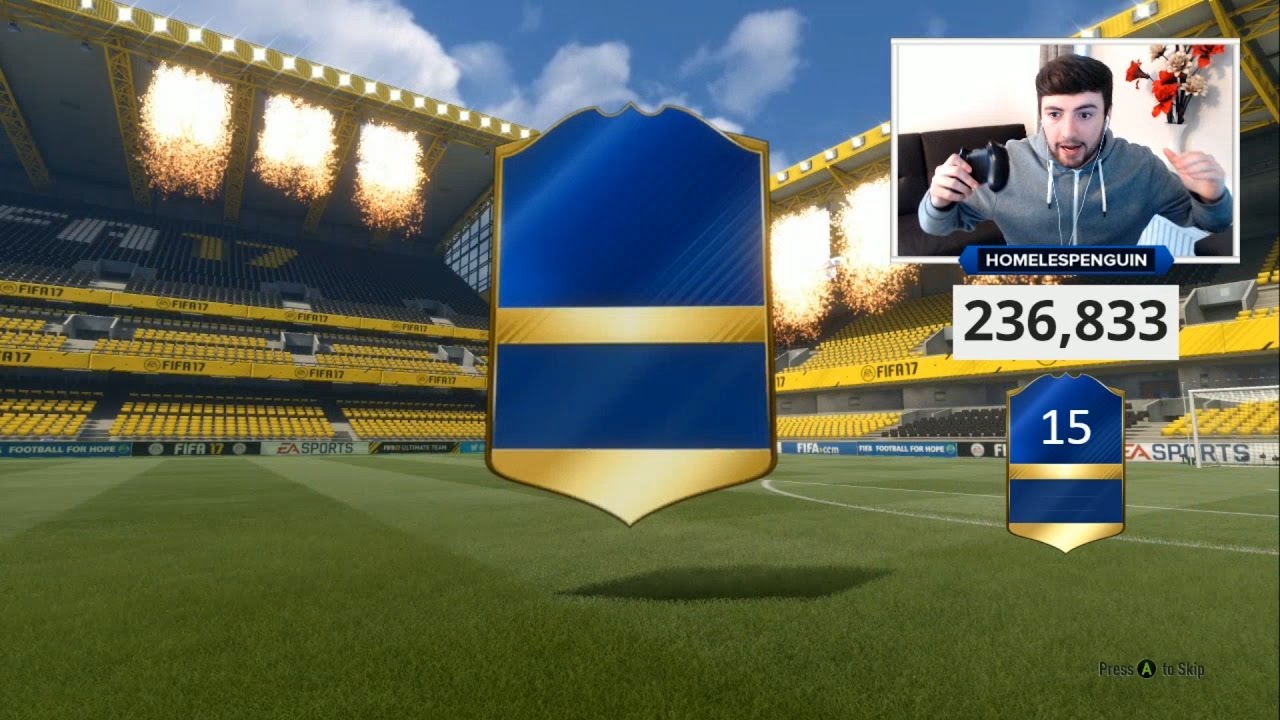 FIFA 17 | PREMIER LEAGUE TOTS PACK OPENING | TOTS WALKOUT IN A PACK