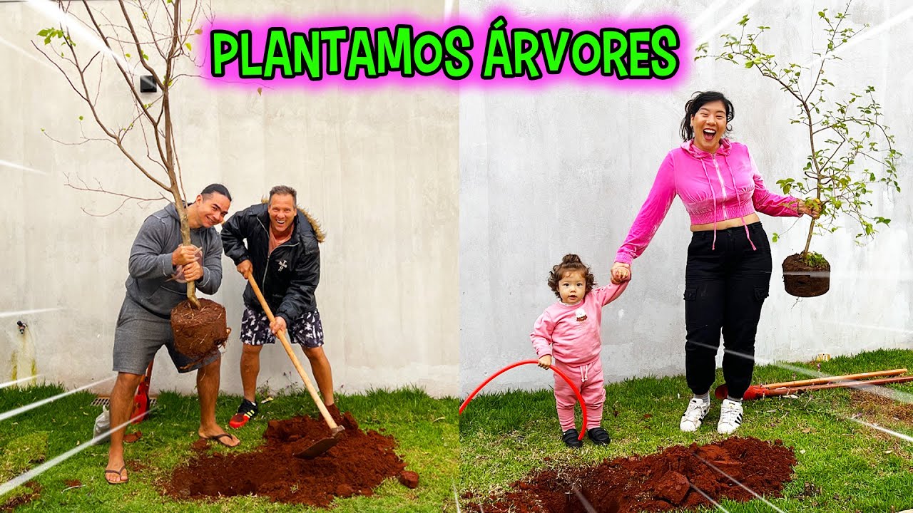 CASA NOVA COM NOVO JARDIM 🤩🌳 | Maru e Bomba