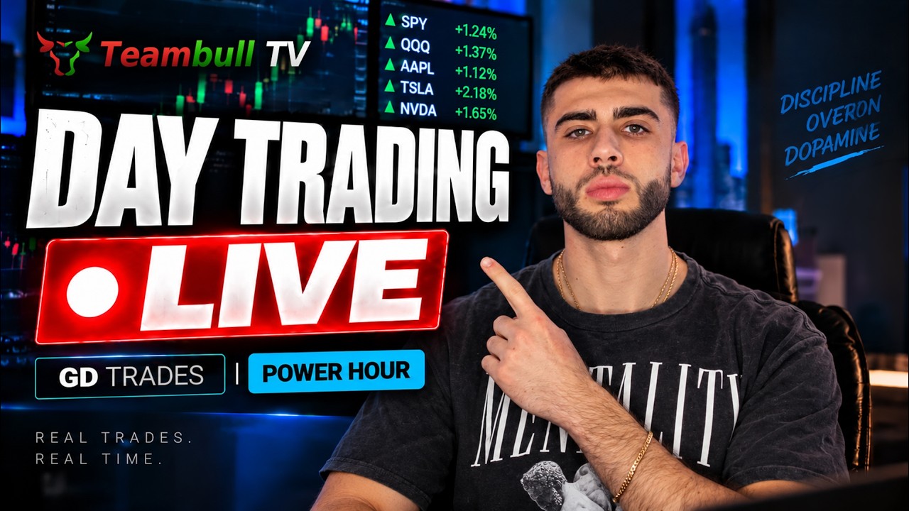 LIVE Futures & Options Trading With GD | Power Hour