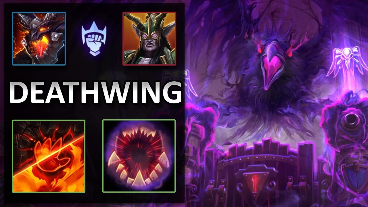 Deathwing Bellowing Roar vs Illidan | Cursed Hollow | Heroes of the Storm Master Replay