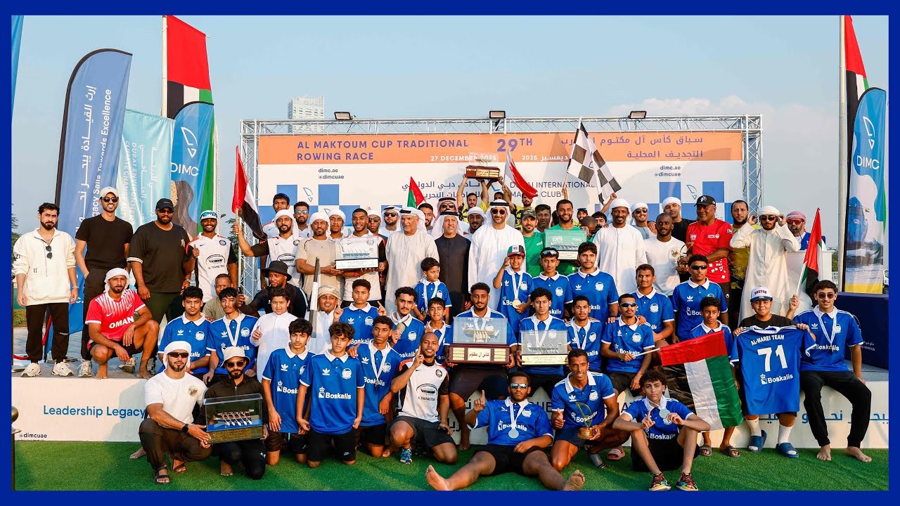 27.12.25 29th Al Maktoum Cup Traditional Rowing Race