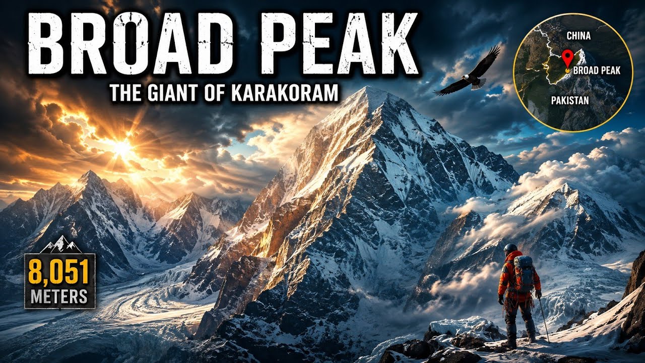 Broad Peak: Pakistan's 8,051m Giant | The World's 12th Highest Mountain Explained