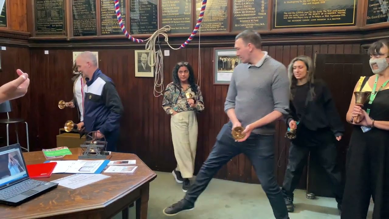 Bell Ringing at St Martins in the Bullring Church | Birmingham England UK | September 2021