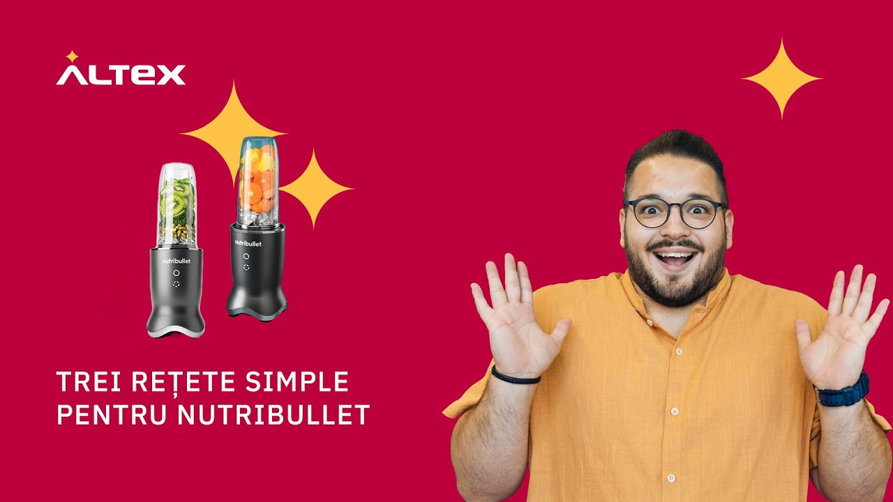 nutribullet Ultra – Blenderul puternic pentru smoothie-uri rapide | 3 retete delicioase 🥤