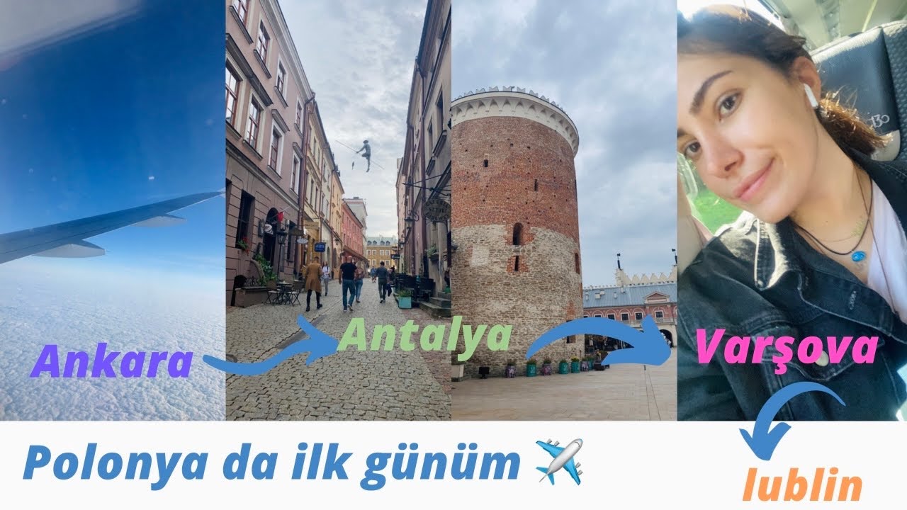 Polonya’ya yolculuk 🇵🇱 | İlk gün başımıza gelenler #erasmus