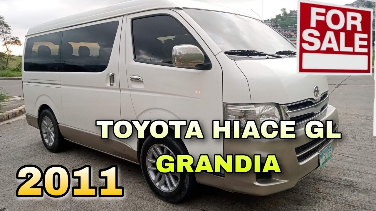 2011 TOYOTA HIACE GL GRANDIA (FORSALE)#secondhandcars#vans#toyota#hiace@maybonsautosearch